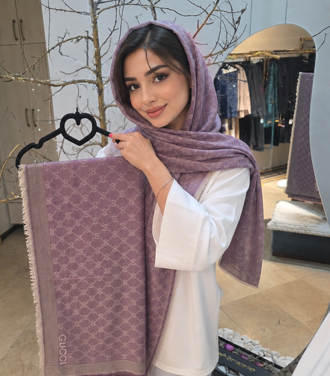 روسری طرح گوچی ۱۴۰