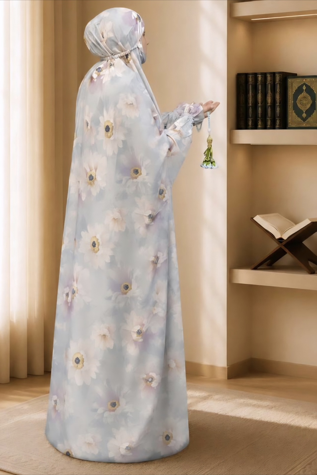 چادر نماز آستین دار